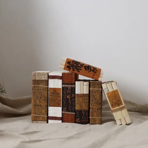 Rope-Bound Vintage-Style Book Ornament