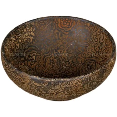 Distressed Xiuyan Jade Bowl