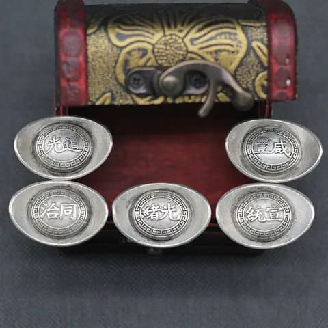 Fine Silver Sycee Ornament image 2