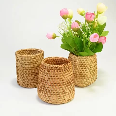 Rattan Woven Storage Basket image 2