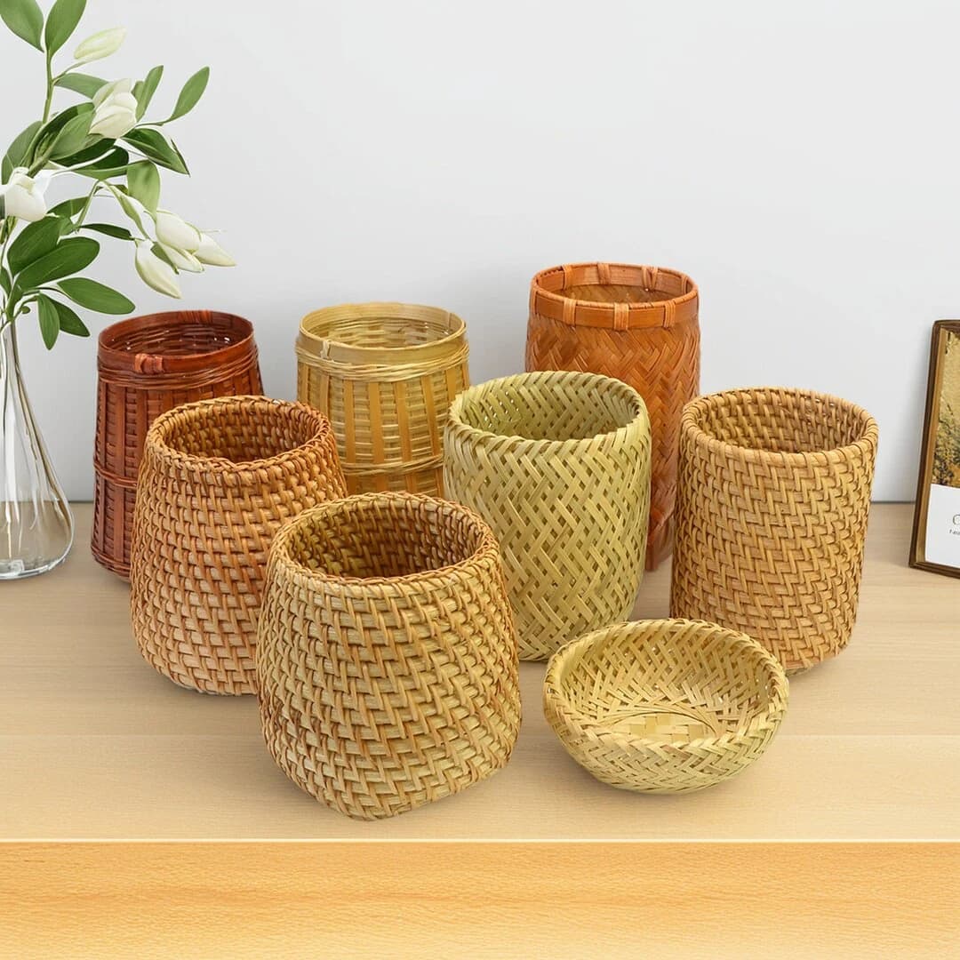 Rattan Woven Storage Basket