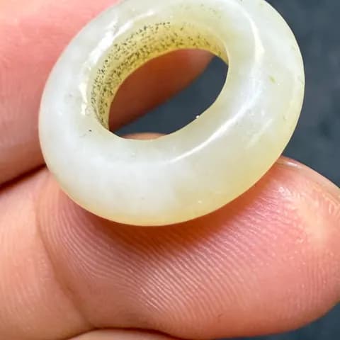 Hetian Jade Kasaya Ring Pendant image 3