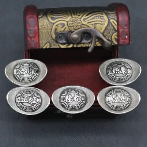 Fine Silver Sycee Ornament