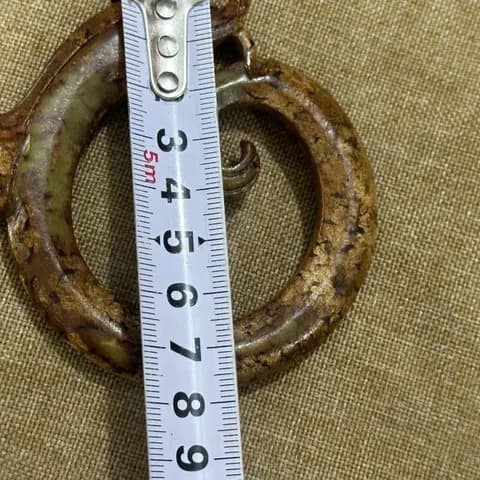 Xiuyan Jade Bi Disc Ornament image 2