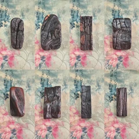Jujube Wood Plain Plaque Hand Piece image 2