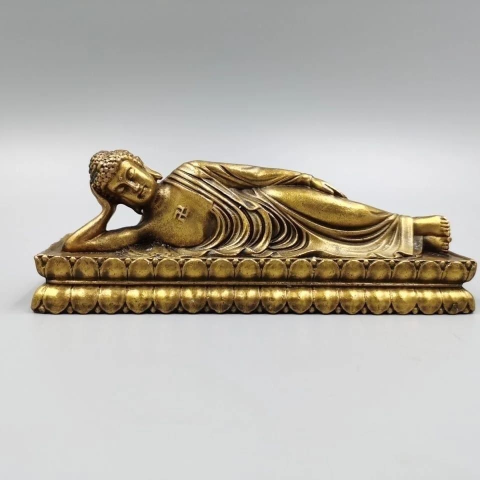 Copper Shakyamuni Buddha Statue