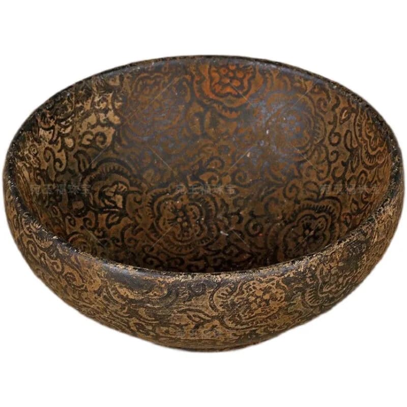 Distressed Xiuyan Jade Bowl