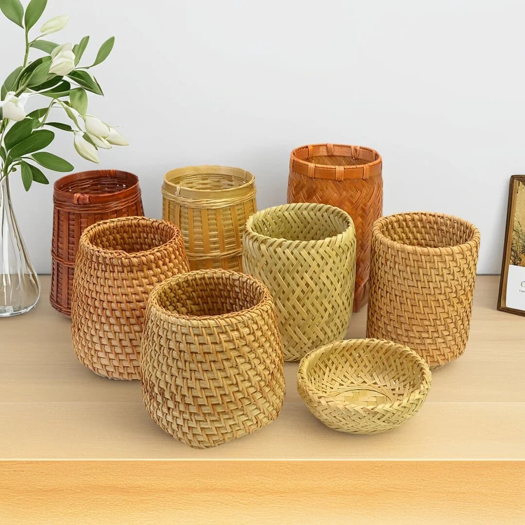 Rattan Woven Storage Basket