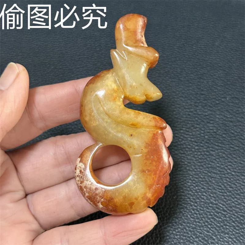 Xiuyan Jade Pig-Dragon Pendant